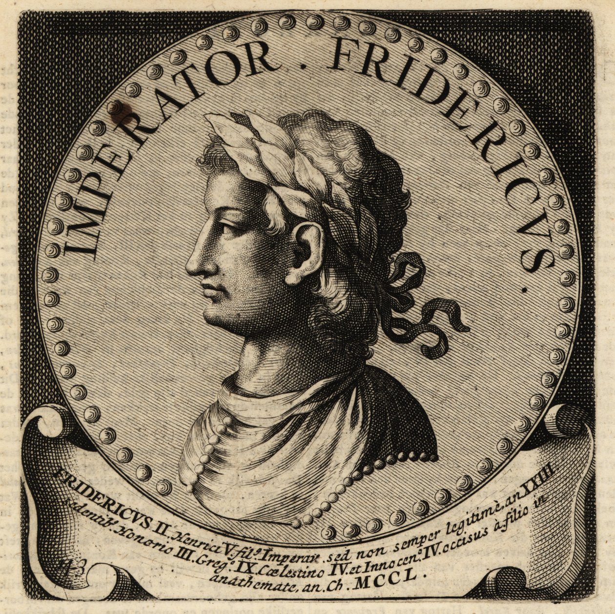 Den hellige romerske keiser Fredrik II. av Netherlandish School