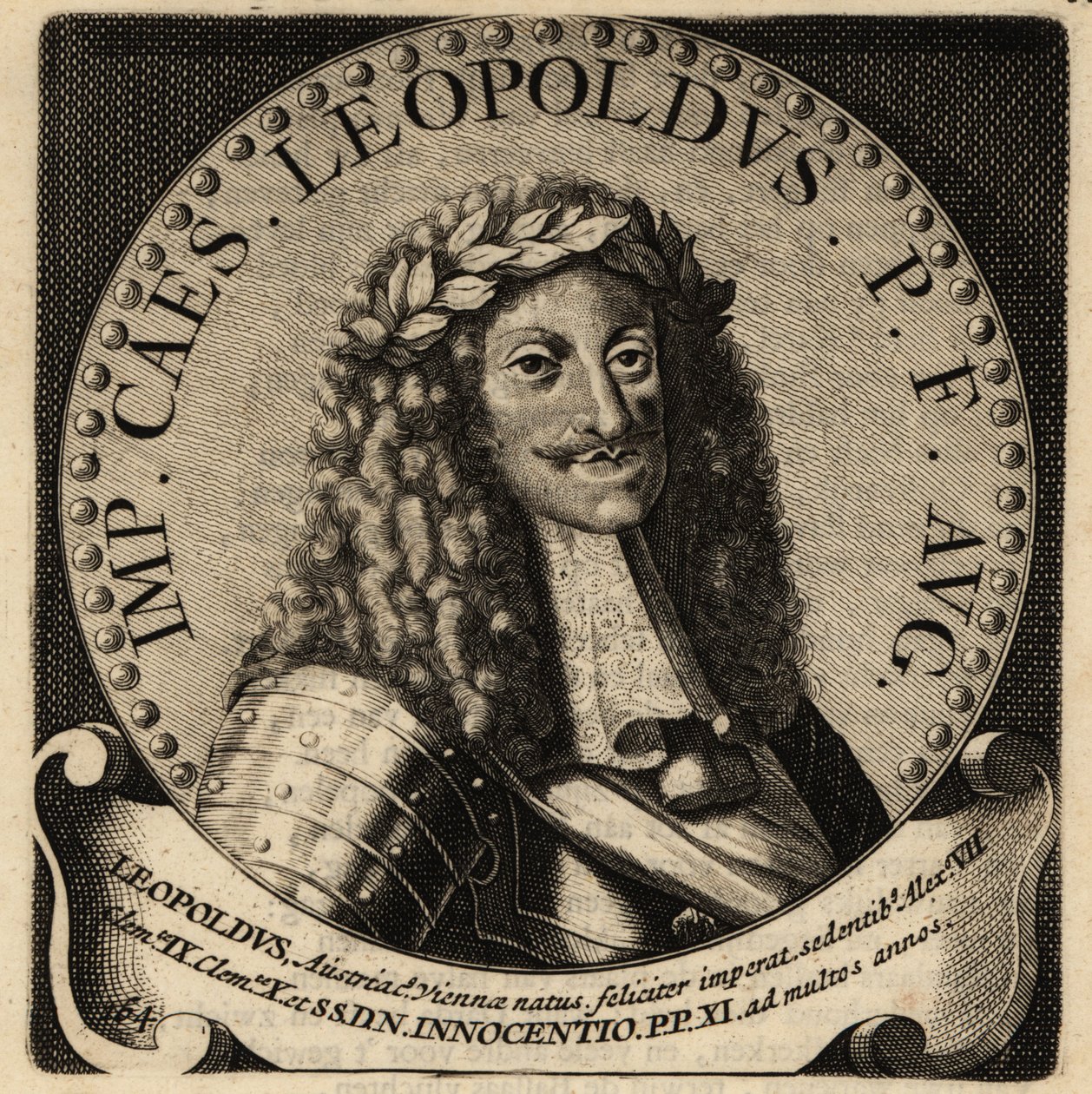 Den hellige romerske keiser Leopold I. av Netherlandish School