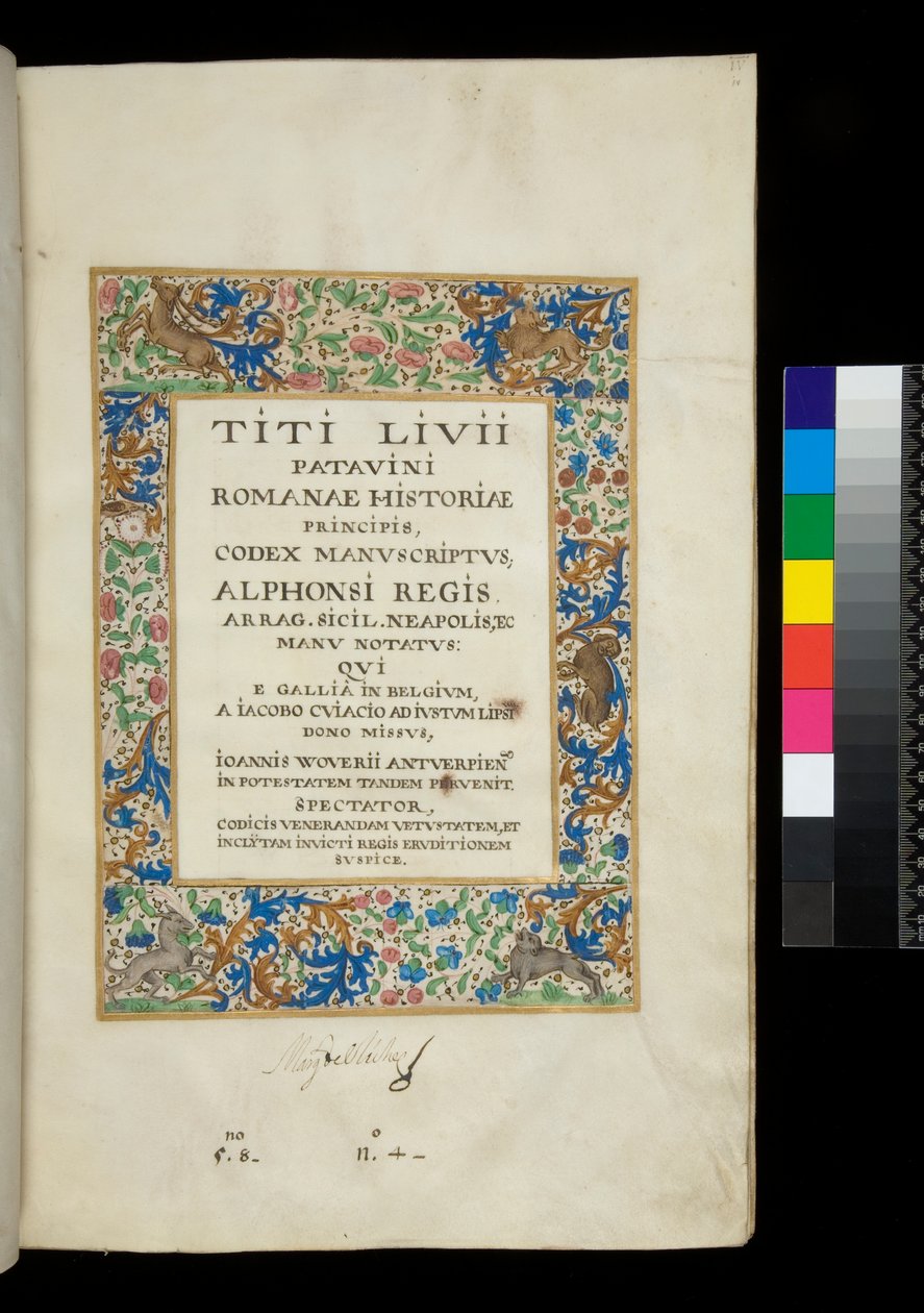 Fru 344. Livy, fra grunnleggelsen av byen av Netherlandish School