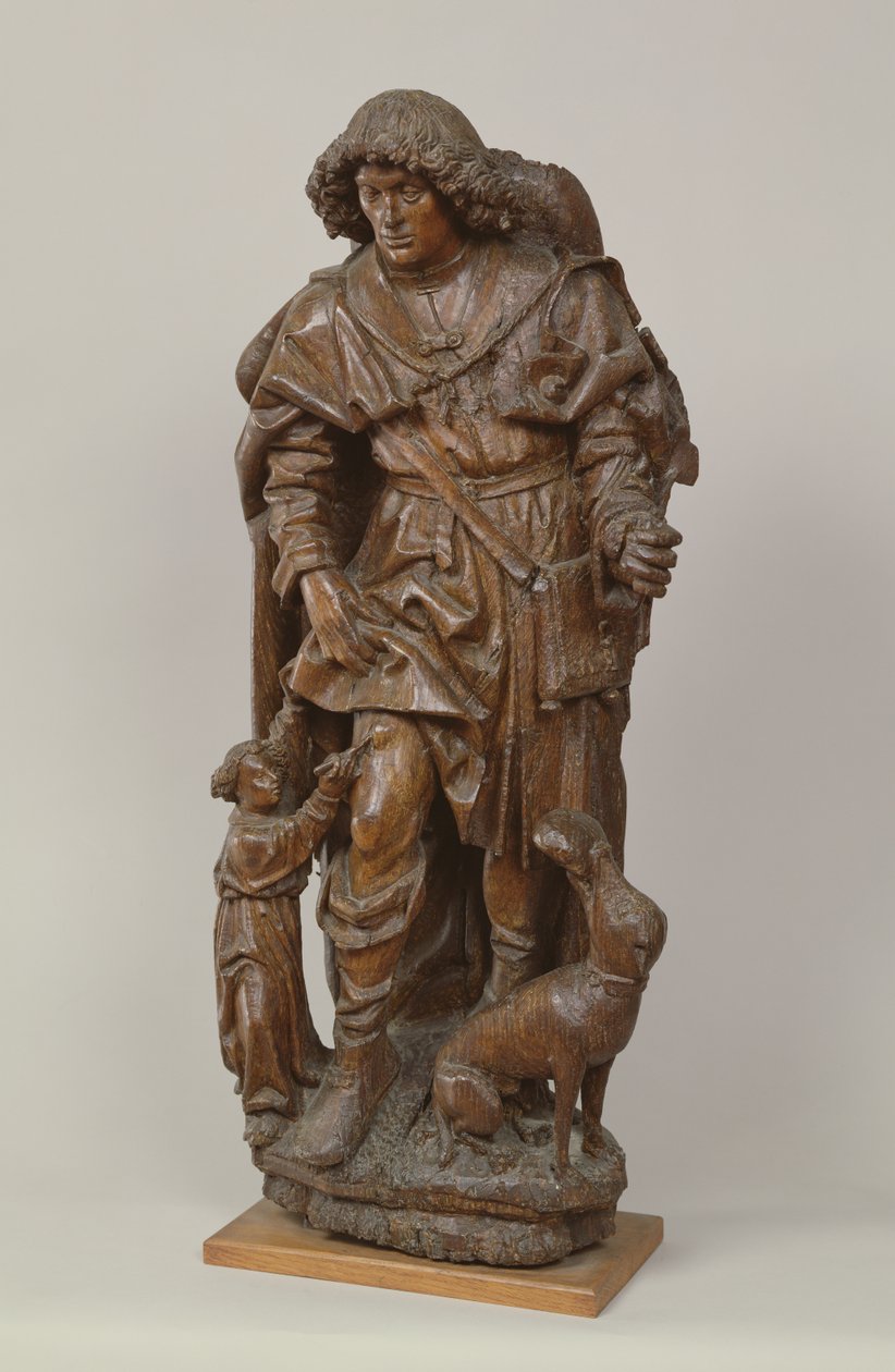 St. Roch (tre) av Netherlandish School