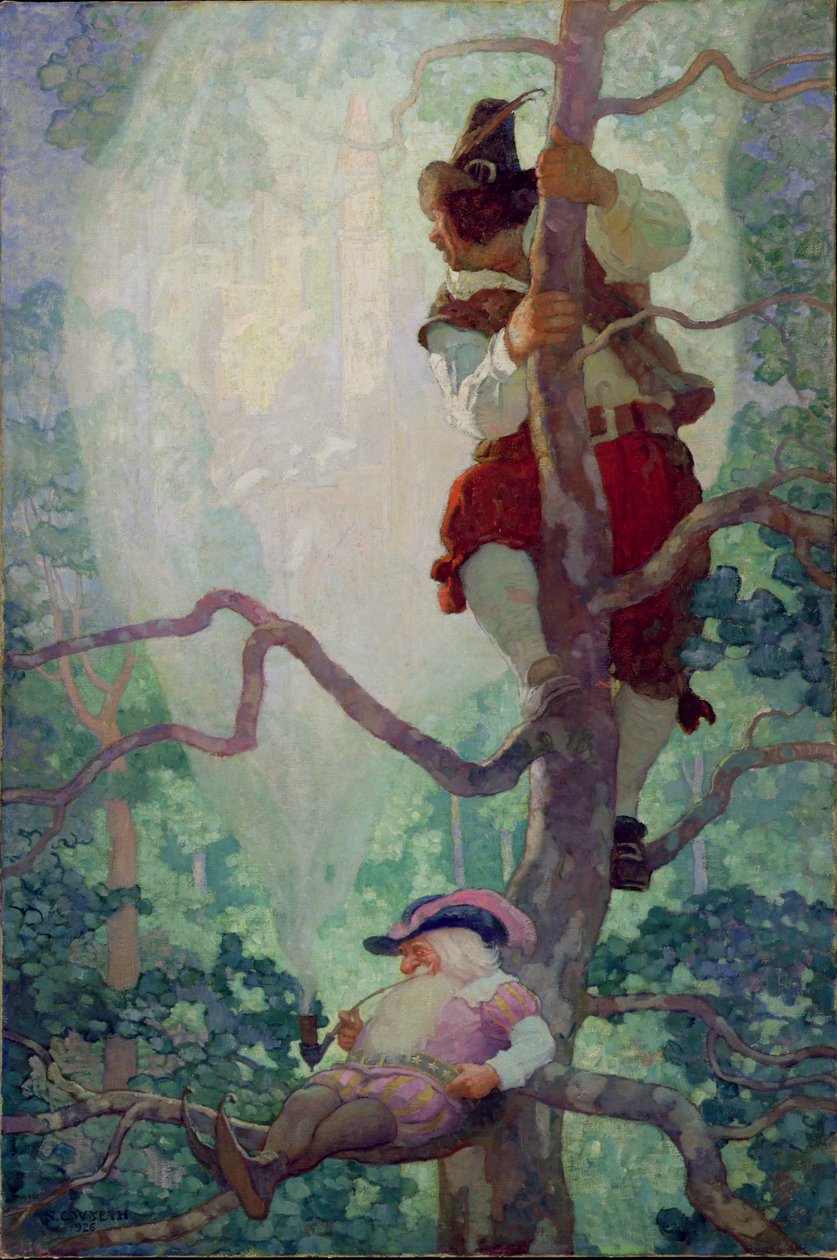Visions of New York, 1926 av Newell Convers Wyeth