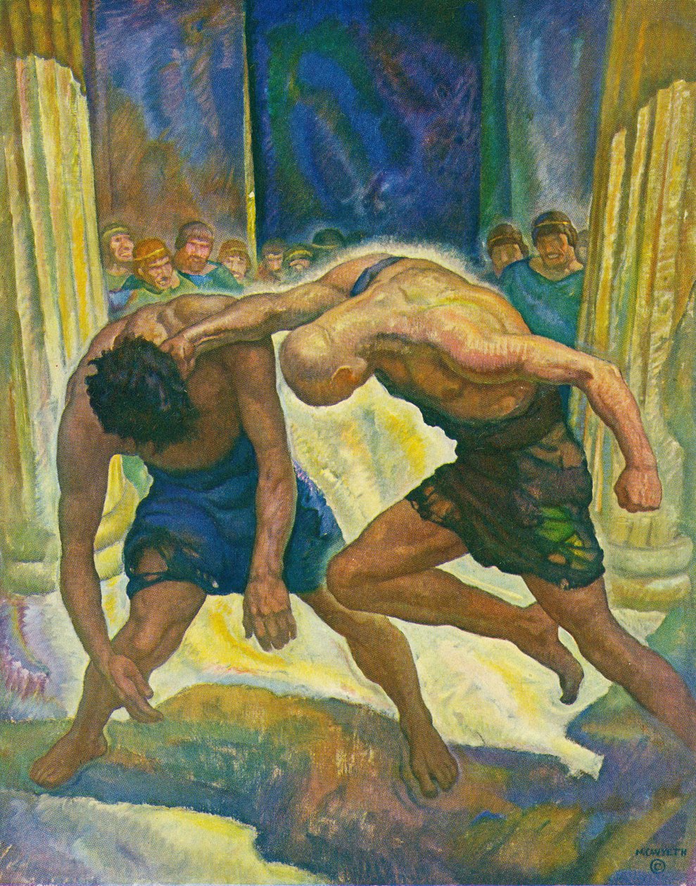 Tiggerkampen av Newell Convers Wyeth