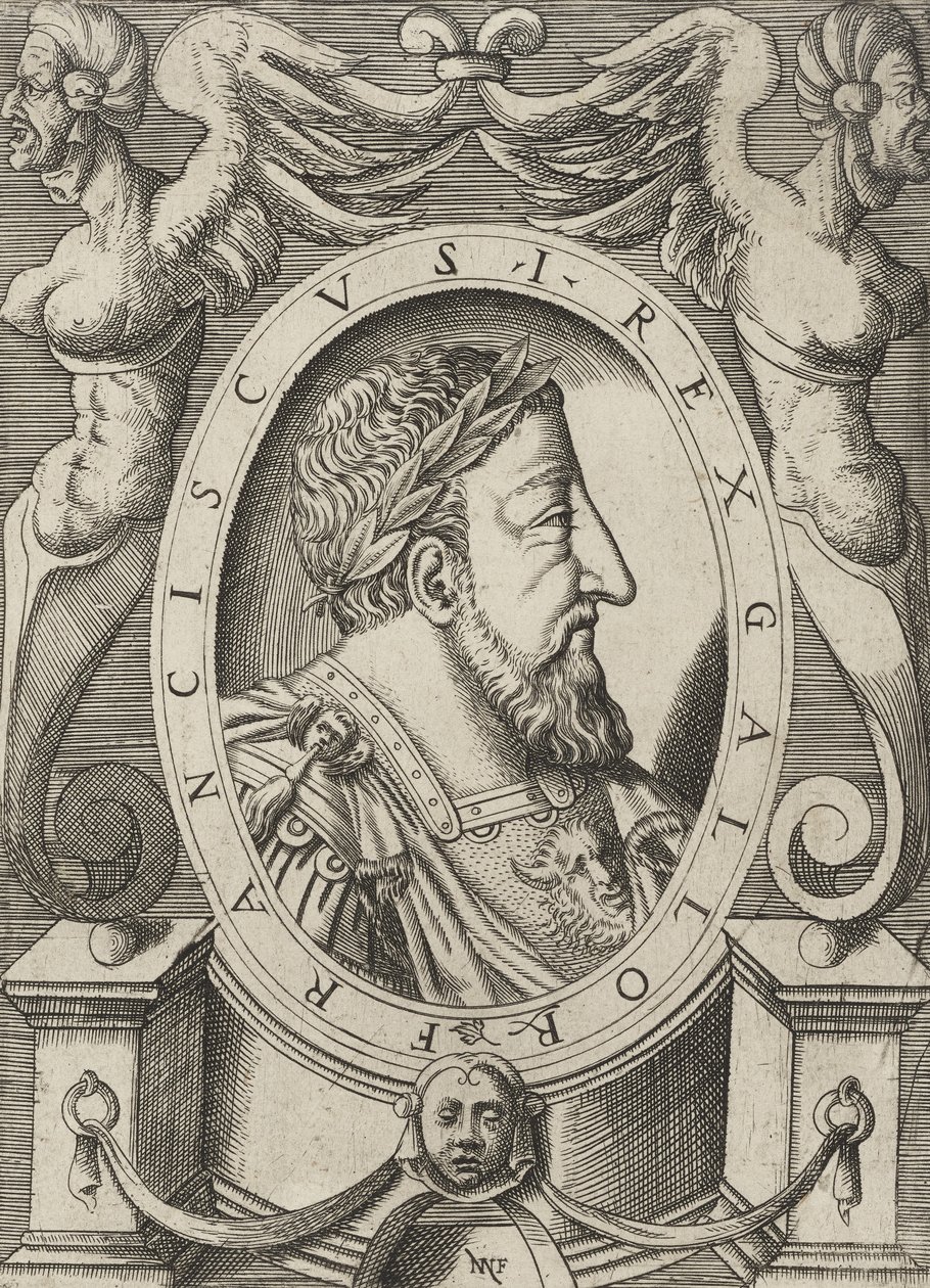 Frans I av Frankrike, pub. C. 1568 av Niccolò Nelli