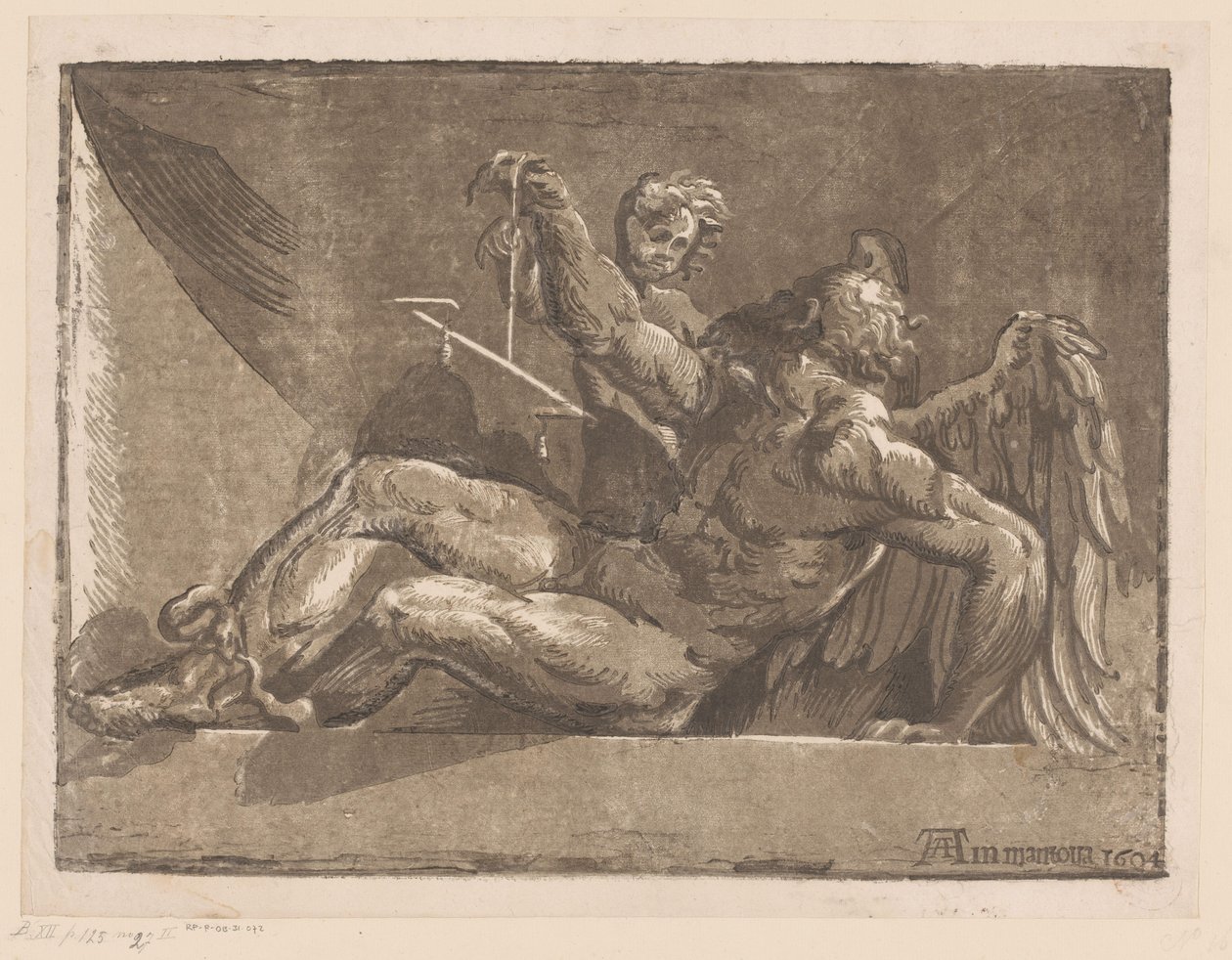 Saturn av Niccolò Vicentino (attributed to)