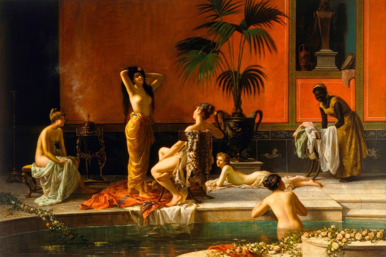 N.Cecconi, Pompejanisches Bad av Niccolo Cecconi