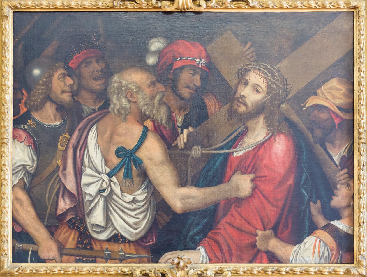 Oppstigningen til Golgata av Niccolo Frangipane