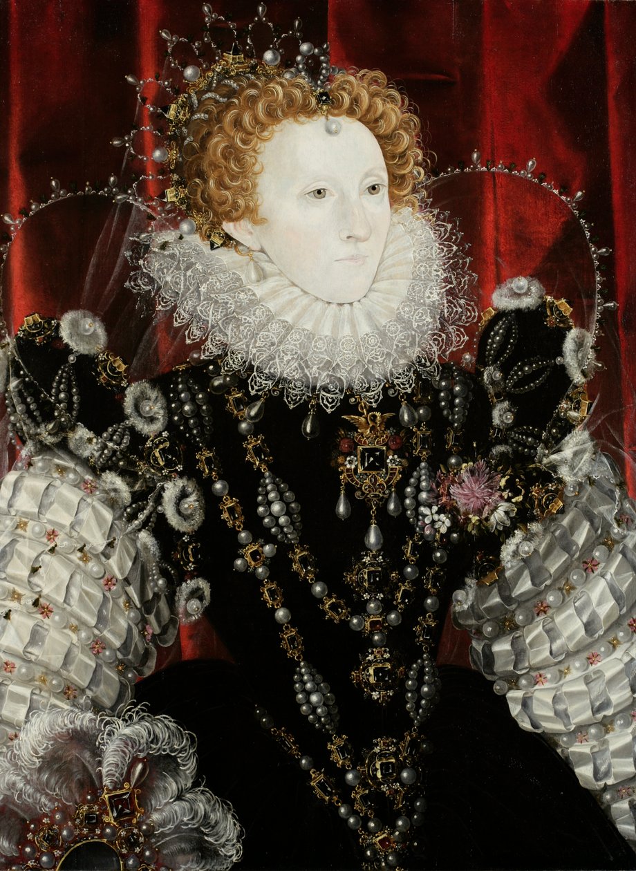 Dronning Elizabeth I (1533–1603) av Nicholas Hilliard