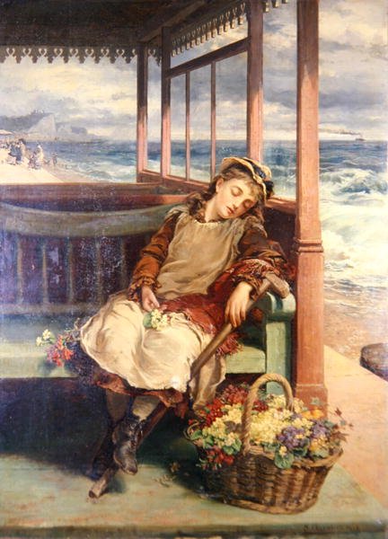 Blomsterselgeren av Nicholas Chevalier