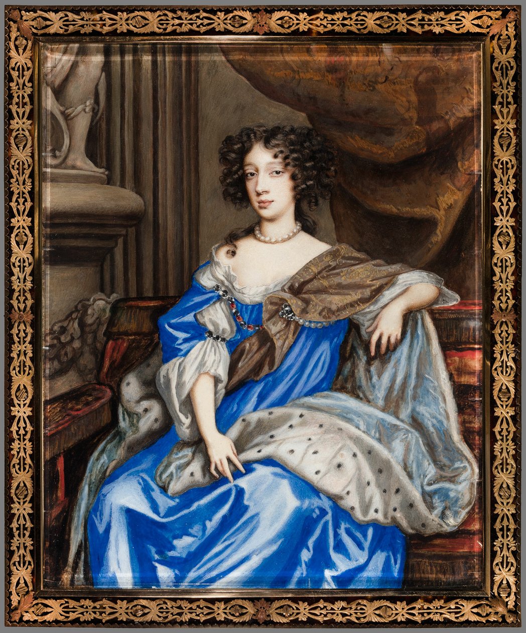 Portrett av Maria av Modena av Nicholas Dixon