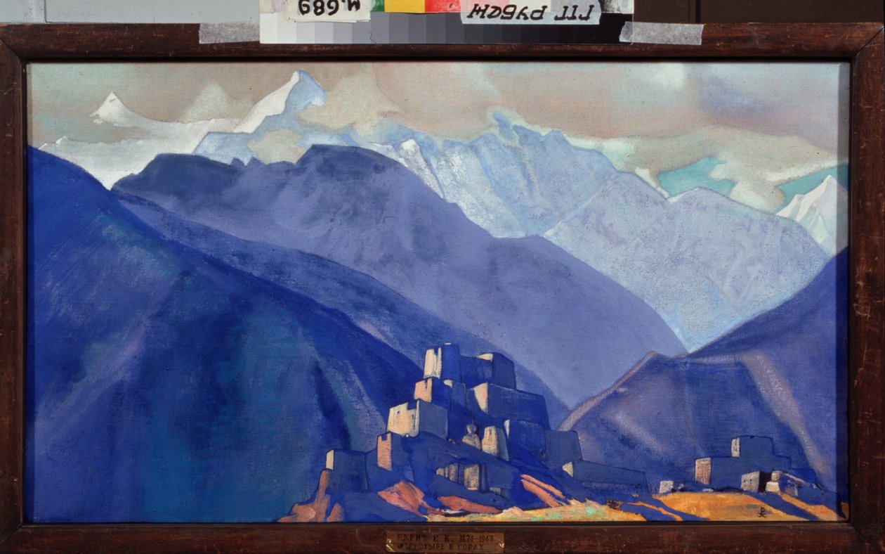 Et kloster i Himalaya, Nicholas Roerich av Nicholas Roerich