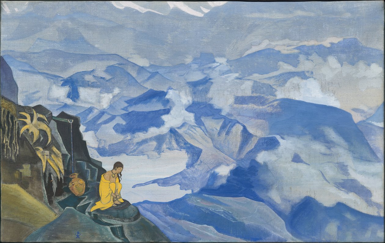 Drops of Life, "Sikkim"-serien, 1924 av Nicholas Roerich