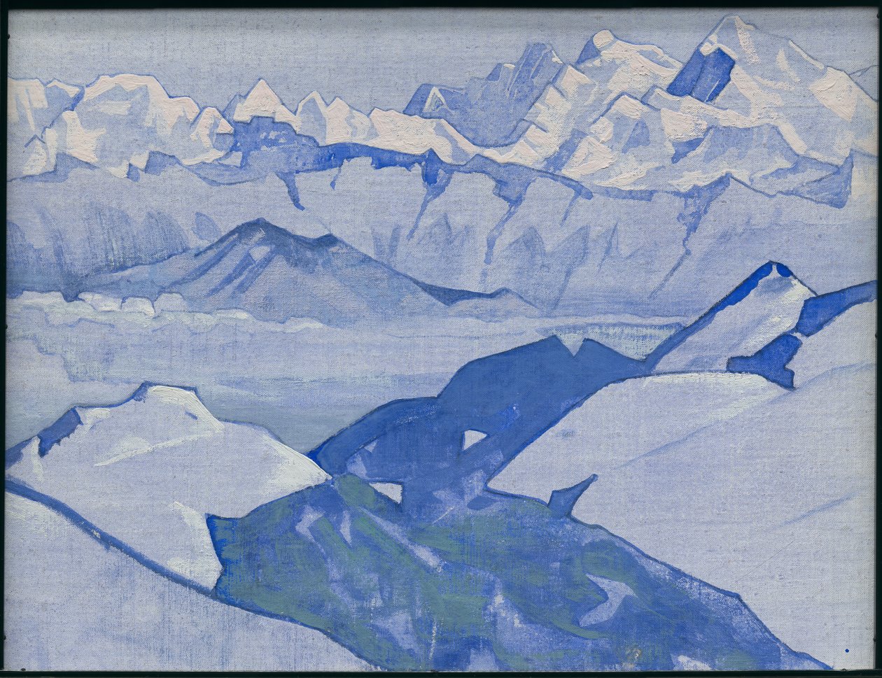 Everest Range, "Himalayan"-serien, 1924 av Nicholas Roerich