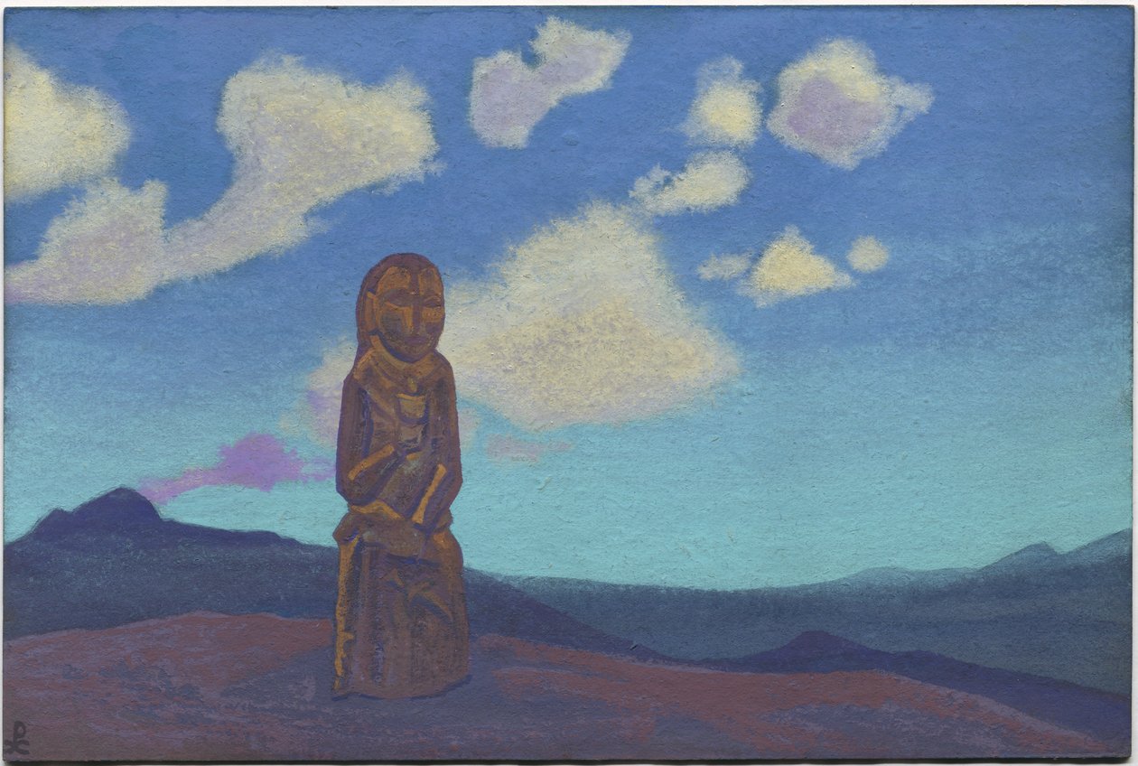 Guardian of the Chalice, Mongolia, 1937 av Nicholas Roerich