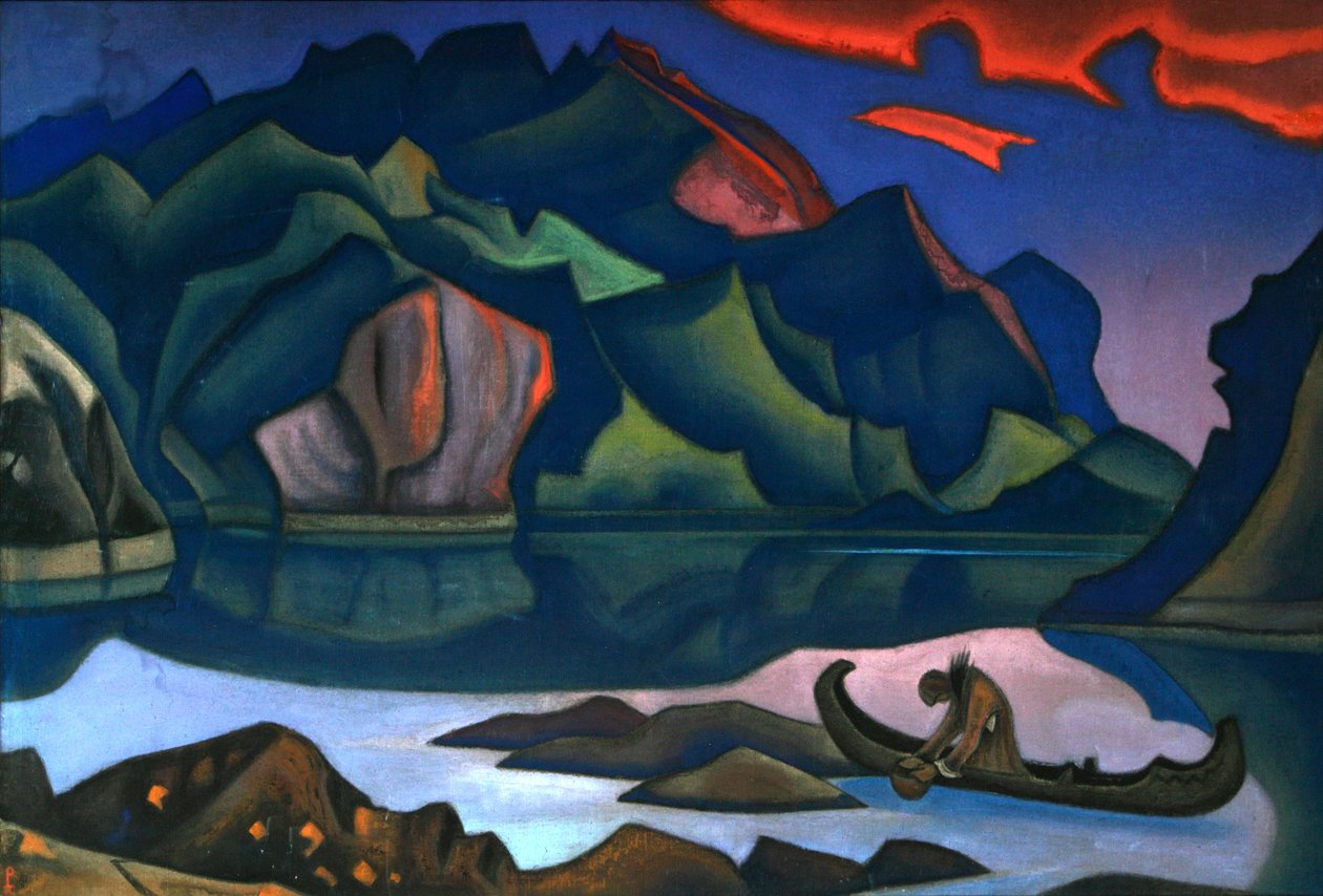 Skjult skatt', 1947. av Nicholas Roerich