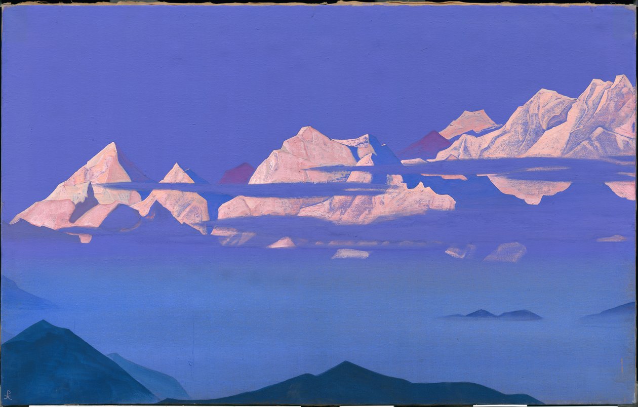 Himalaya, 1933 av Nicholas Roerich