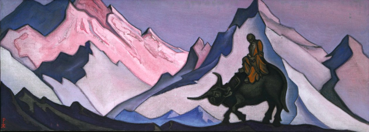 Laozi', 1943. av Nicholas Roerich