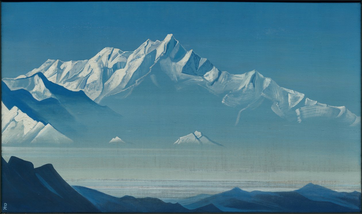Mount of Five Treasures av Nicholas Roerich