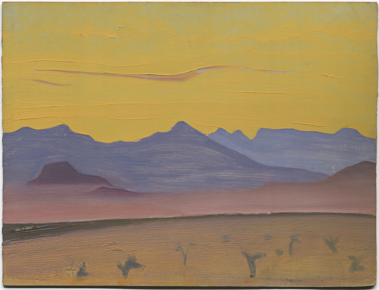 Santa Fe, 1921 av Nicholas Roerich