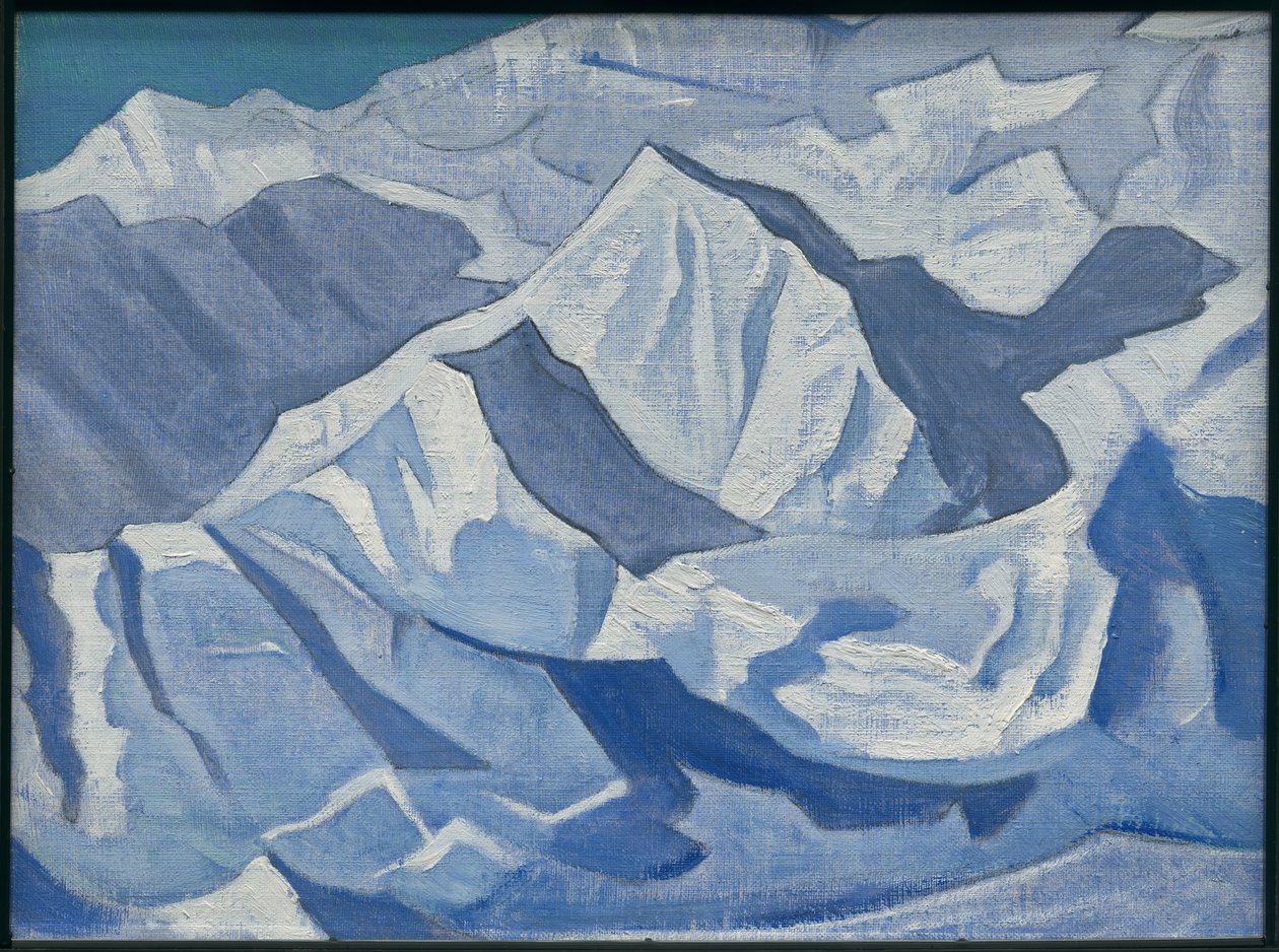 Snowy Ascent, "Himalayan"-serien, 1924 av Nicholas Roerich