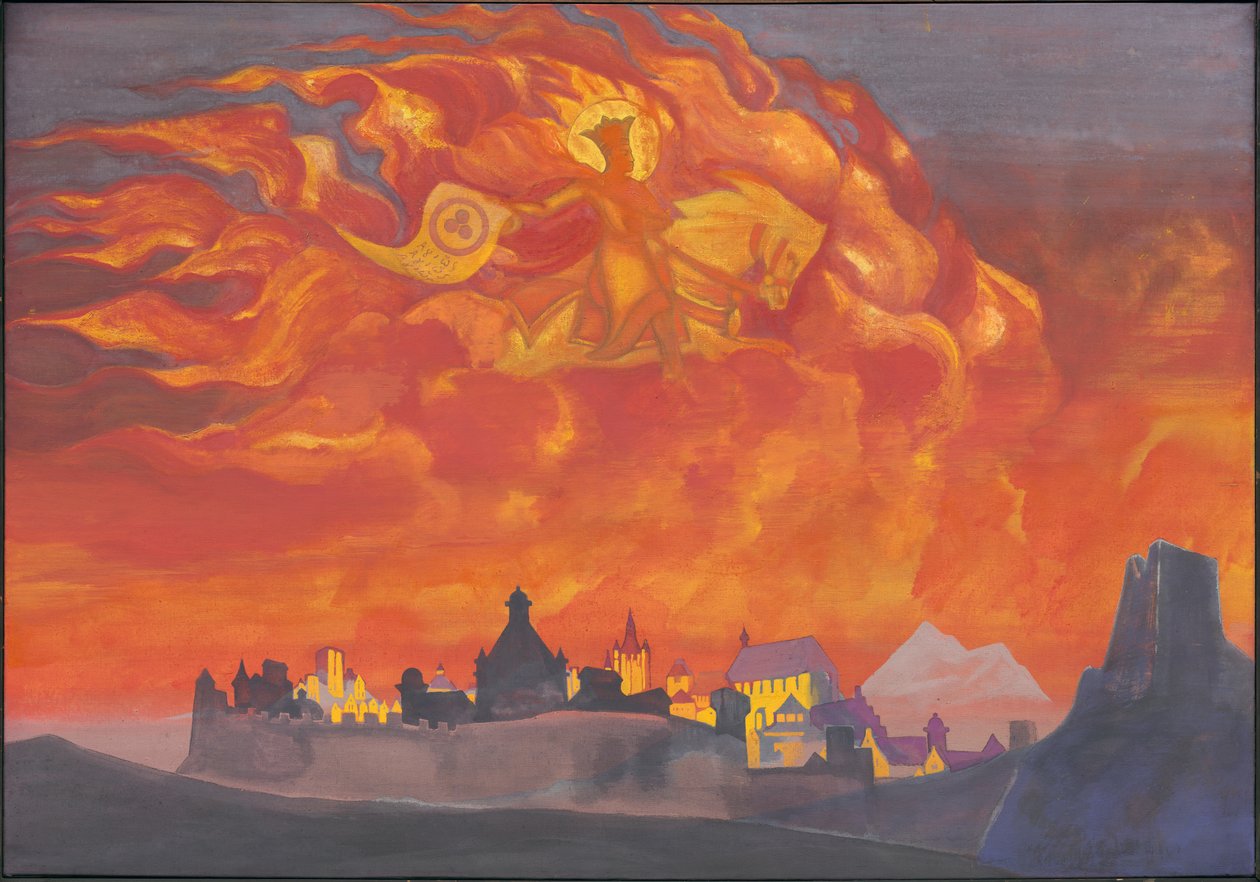 Sophia?Den Allmektiges visdom, 1932 av Nicholas Roerich
