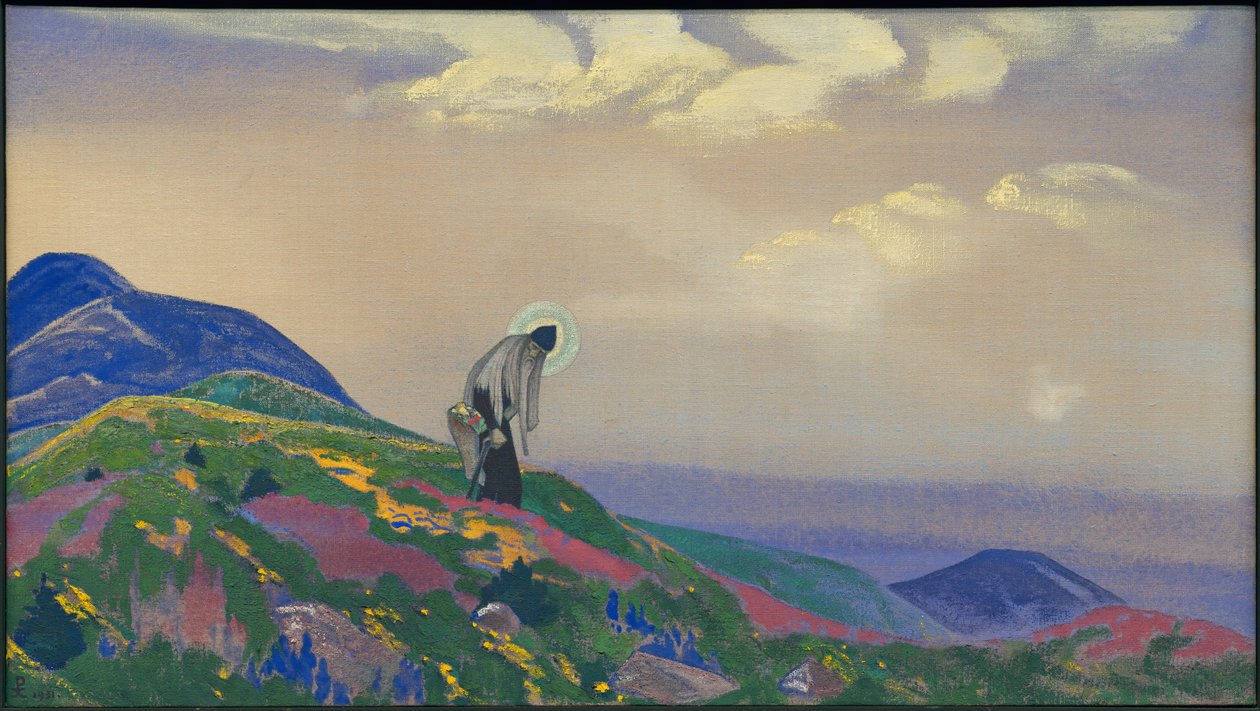 St. Panteleimon the Healer, 1931 av Nicholas Roerich