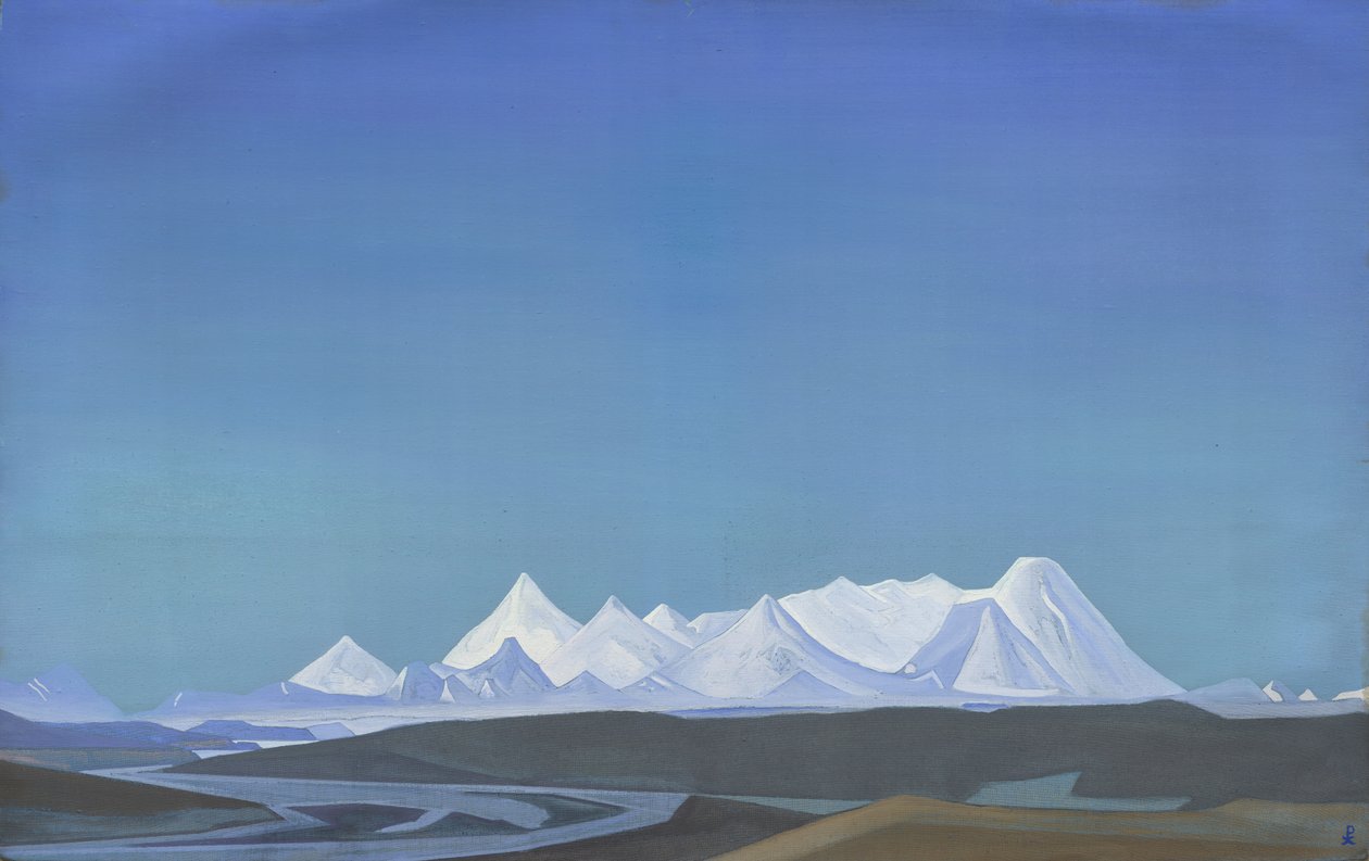 Det største og helligste av Tangla, 1932 av Nicholas Roerich