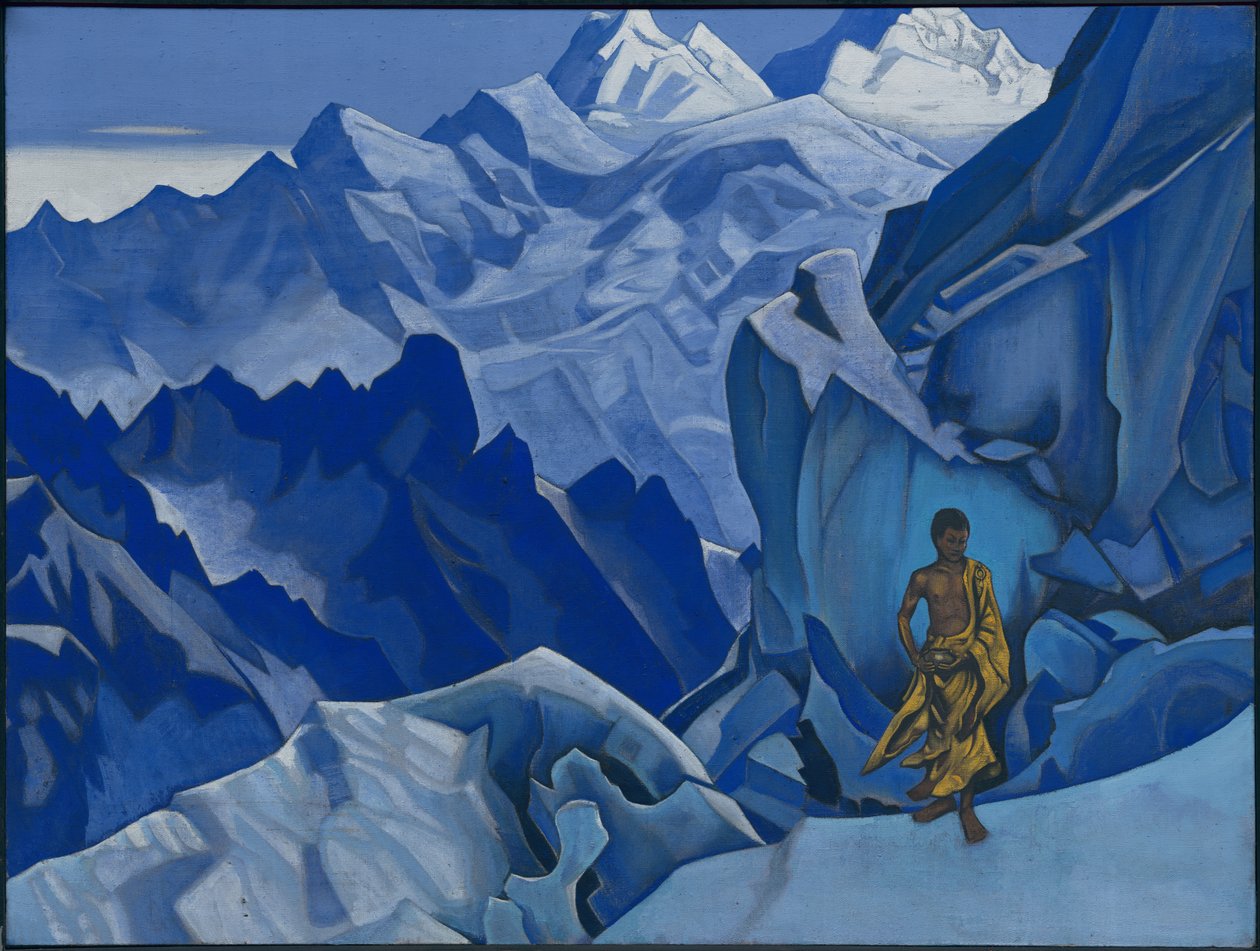 The Unspilled Chalice, 1927 av Nicholas Roerich