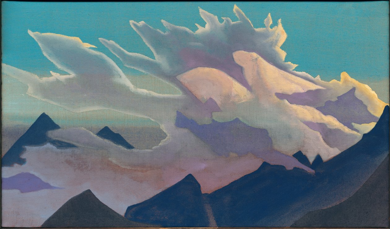 Warrior of Light, 1933 av Nicholas Roerich