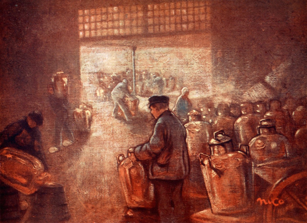 Et meieri, 1904 av Nico Jungman