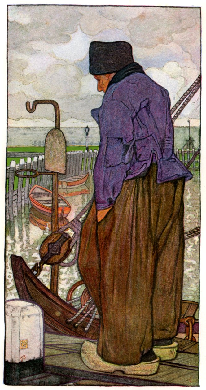 En nederlandsk båtsmann, 1898. av Nico Jungmann
