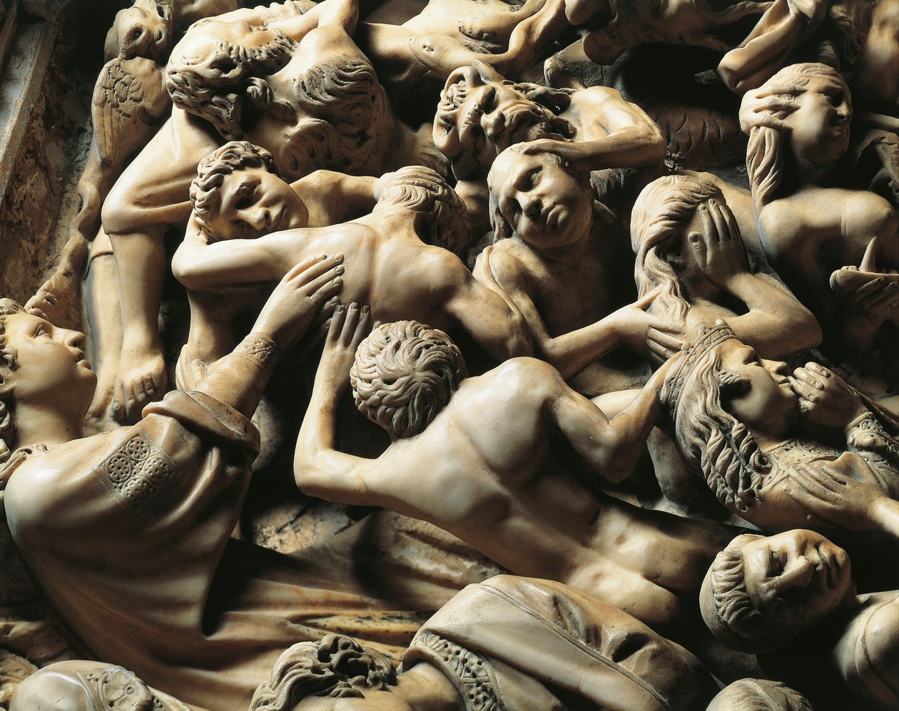 Den siste dommen (marmor) av Nicola Pisano