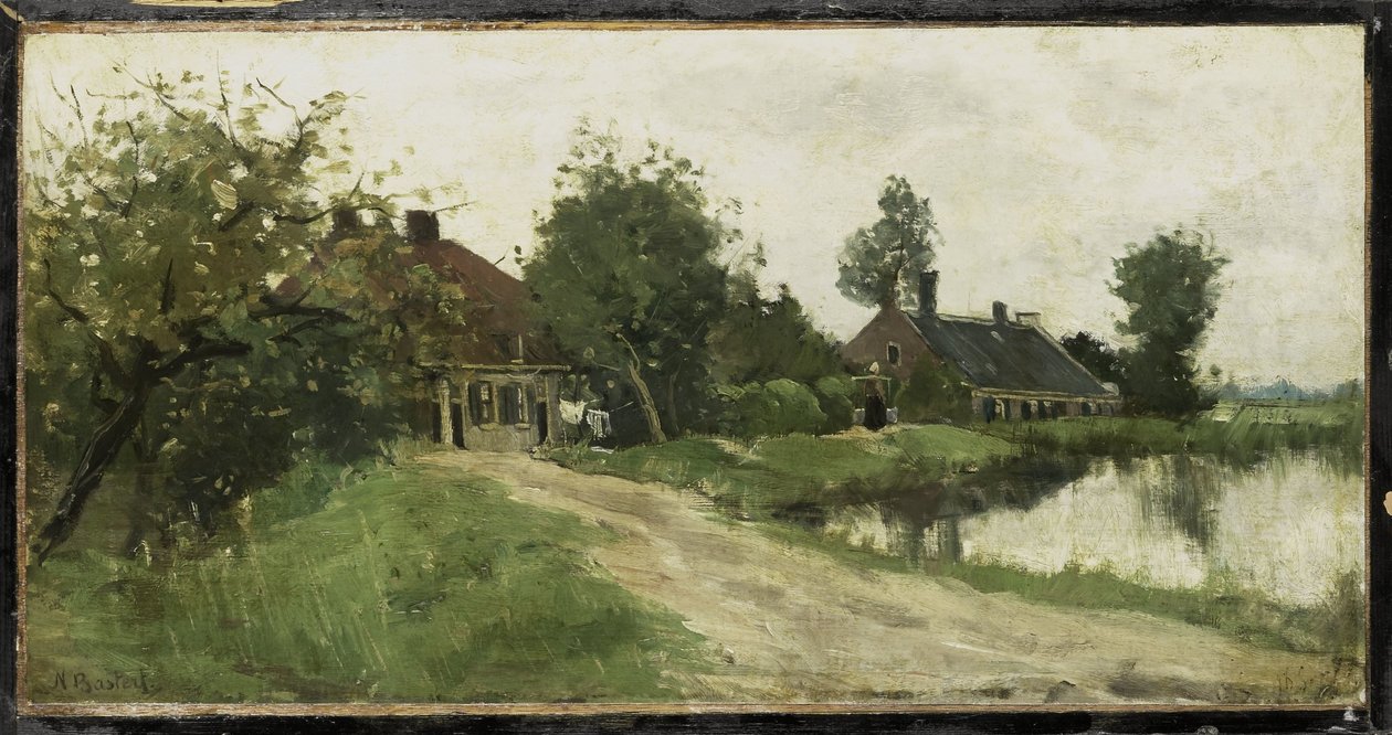 Nær Breukelen på Vecht av Nicolaas Bastert