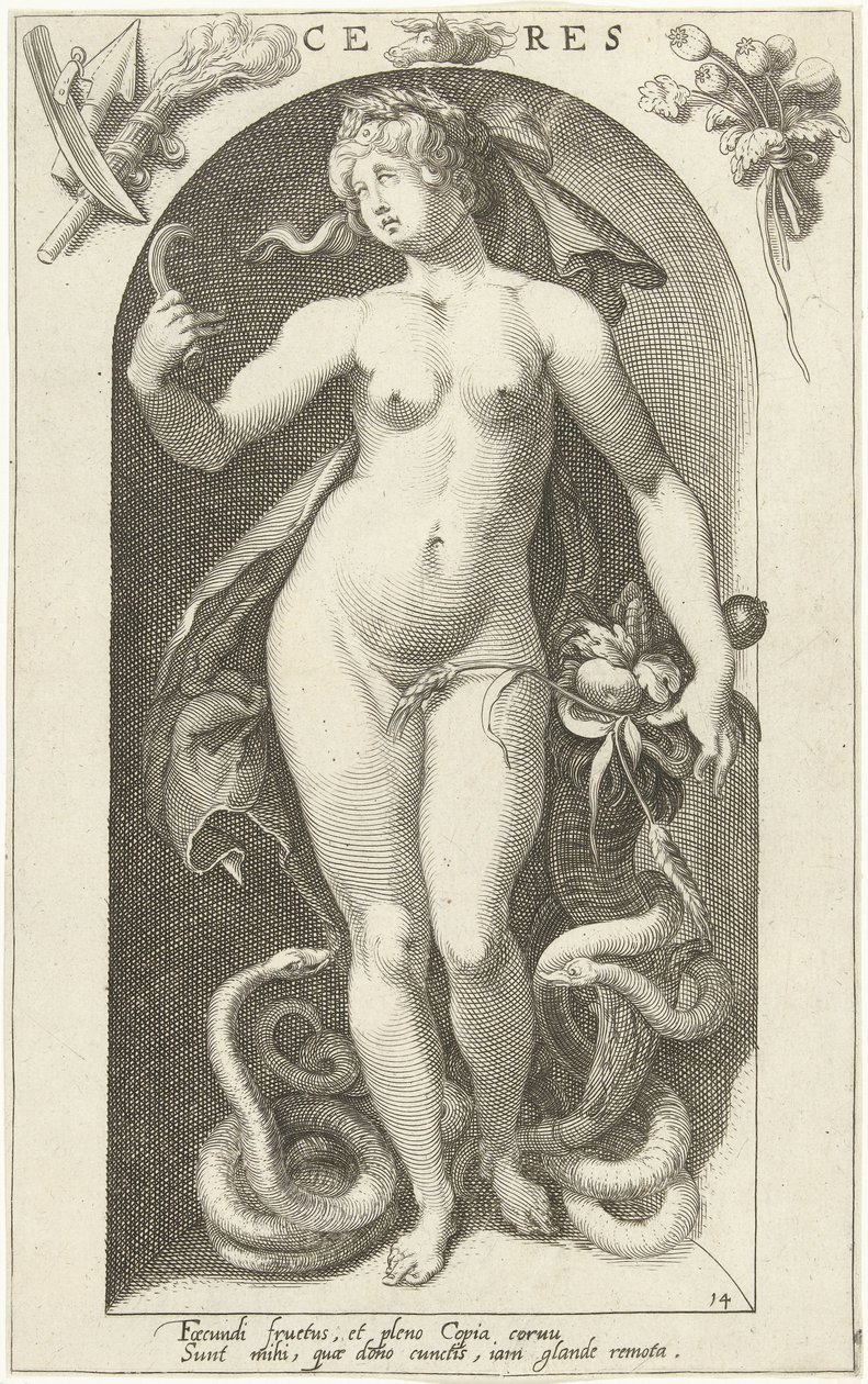 Ceres (tittel på objekt) Ancient Gods (serietittel) av Nicolaas Braeu