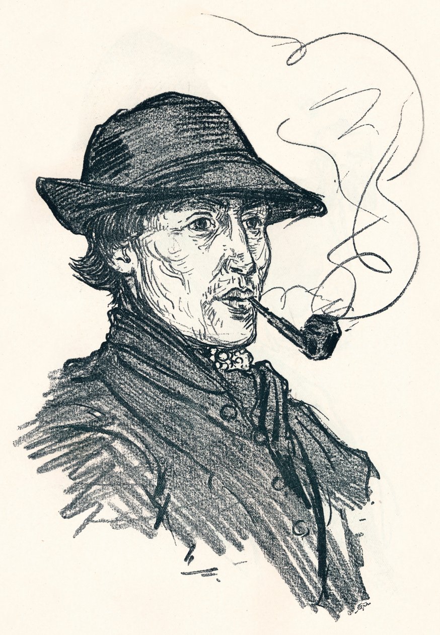 Skisse av Nico Jungmann, c1900 av Nicolaas Wilhelm Jungmann
