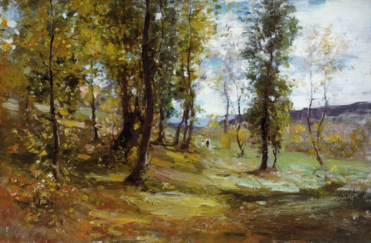 Waldlichtung av Nicolae Grigorescu