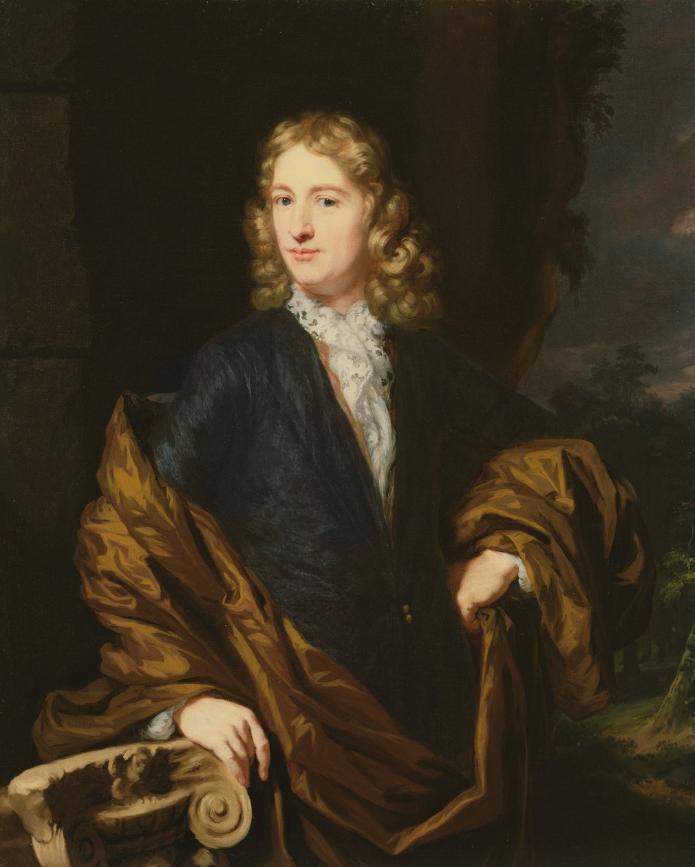 Portrett av en ung mann av Nicolaes Maes
