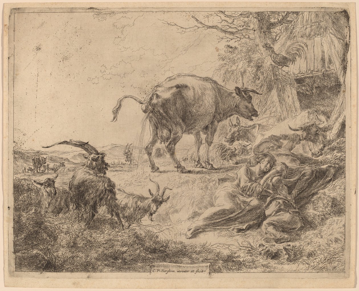 Kupissing. av Nicolaes Berchem