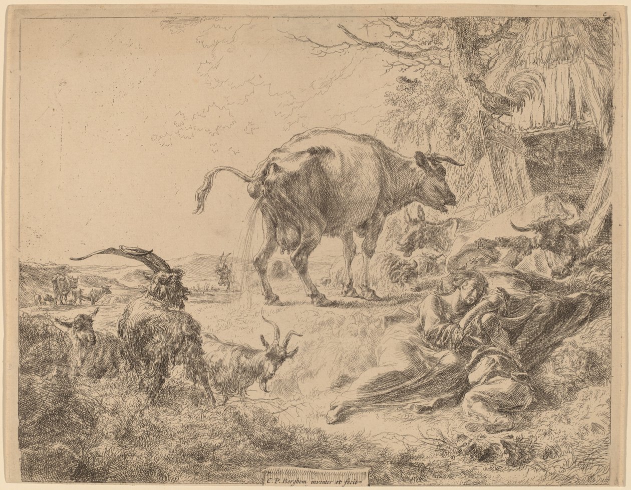 Kupissing. av Nicolaes Berchem