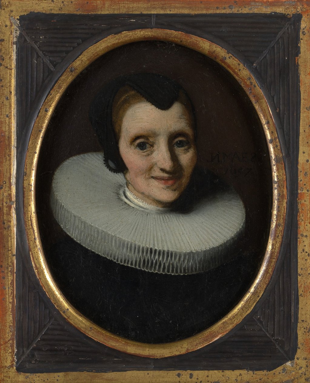 Portrett av en kvinne, 1657. av Nicolaes Maes