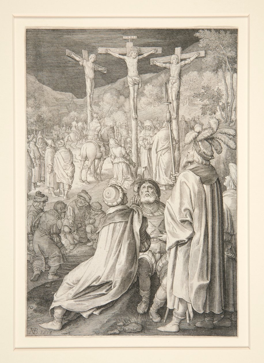 The Crucifixion (Passion Series) av Nicolaes de Bruyn