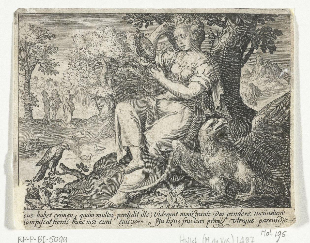 Sans ansikt Fem sanser (serietittel) av Nicolaes de Bruyn