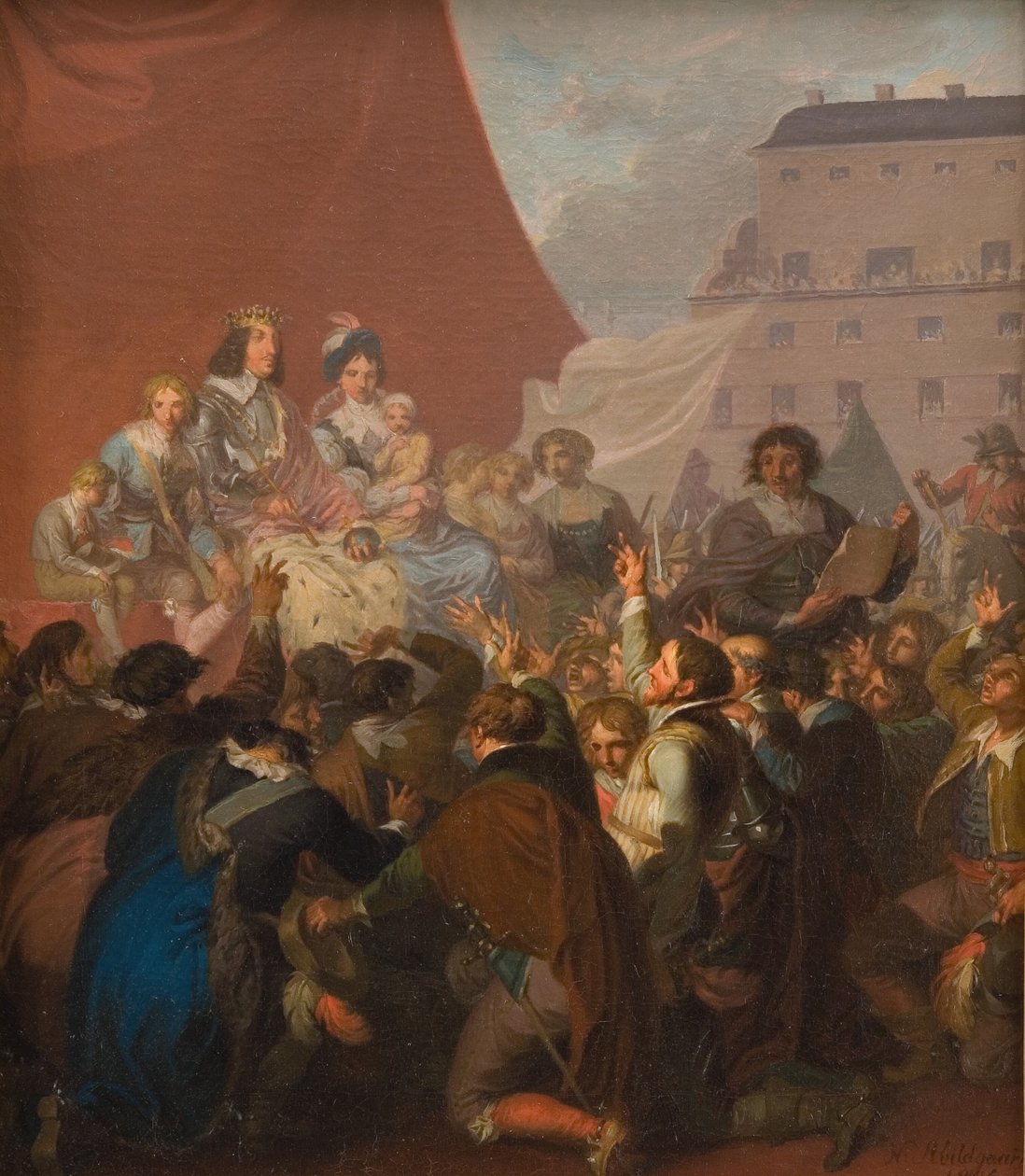 Troskapseden i 1660 av Nicolai Abildgaard