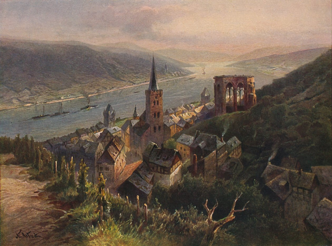 Bacharach, 1923. av Nicolai Astudin