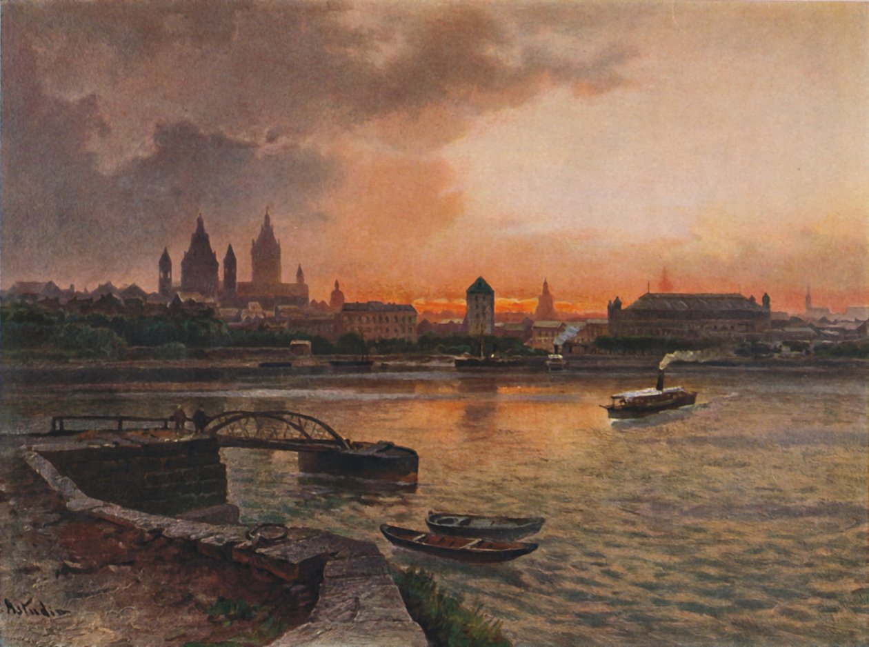 Mainz, 1923. av Nicolai Astudin