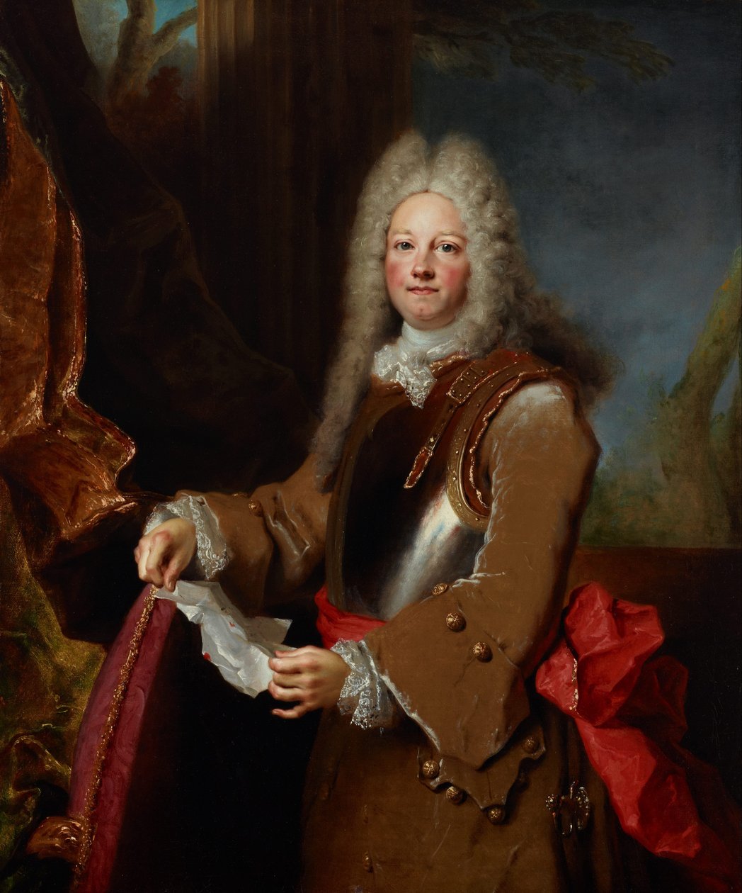 Portrett av en offiser av Nicolas de Largillière