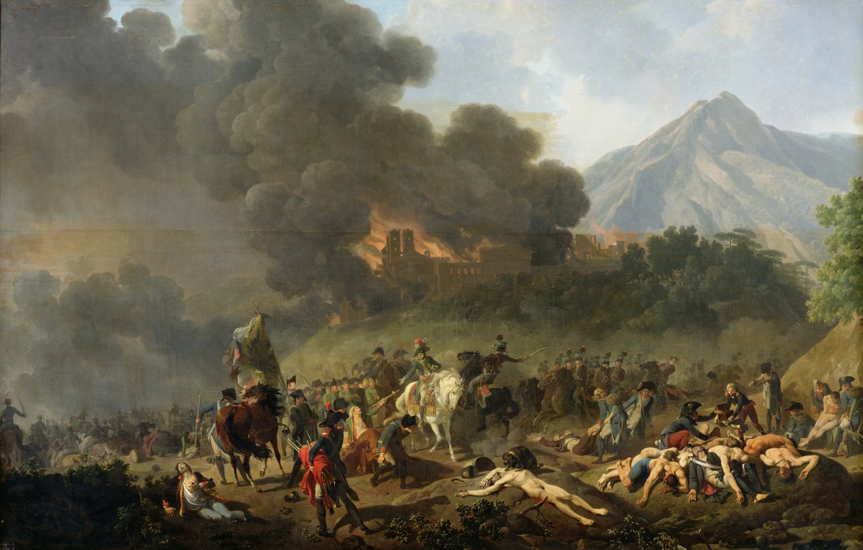 General Bonaparte (1769-1821) mottok sverdet til en østerriksk offiser i 1797, 1801 av Nicolas Antoine Taunay