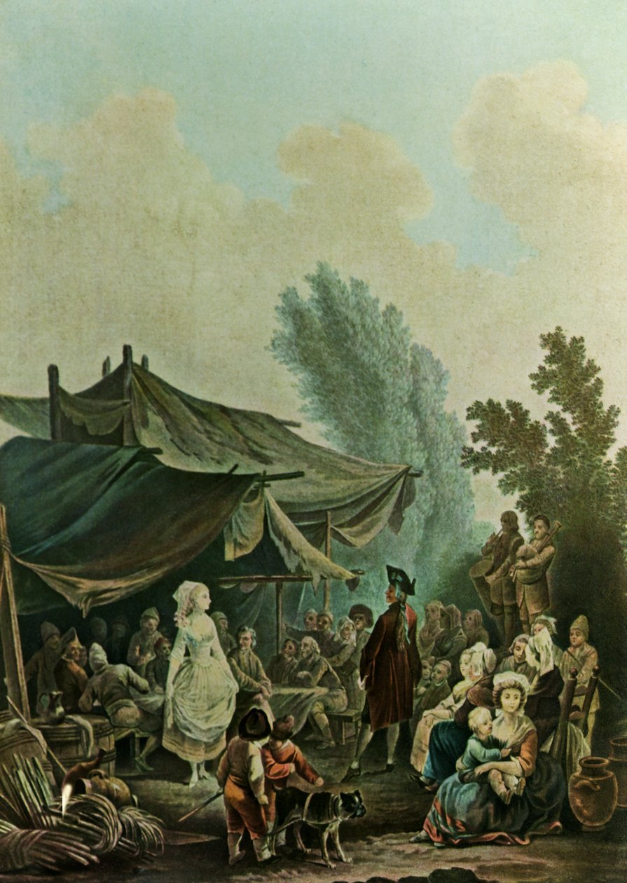 Landsbyens bryllup av Nicolas Antoine Taunay