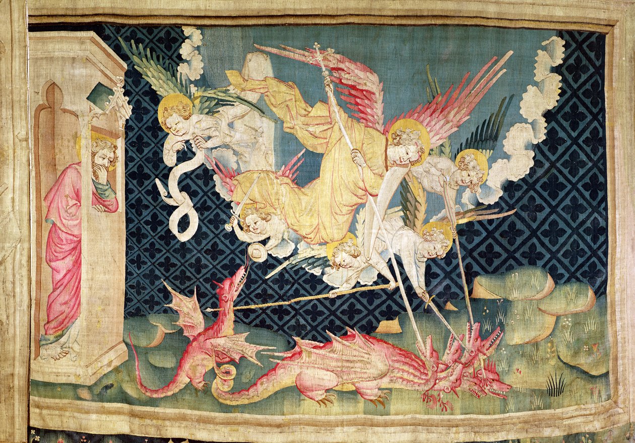 St. Michael og englene hans kjemper mot dragen, nr.36 fra 