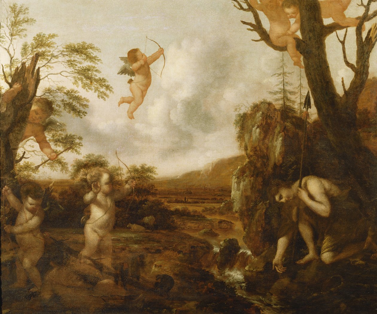 Narcissus av Nicolas Colombel