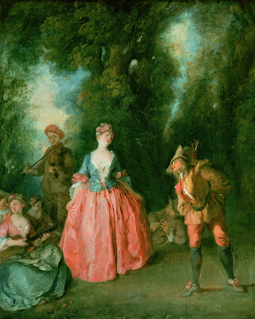 Dansen av Nicolas Lancret